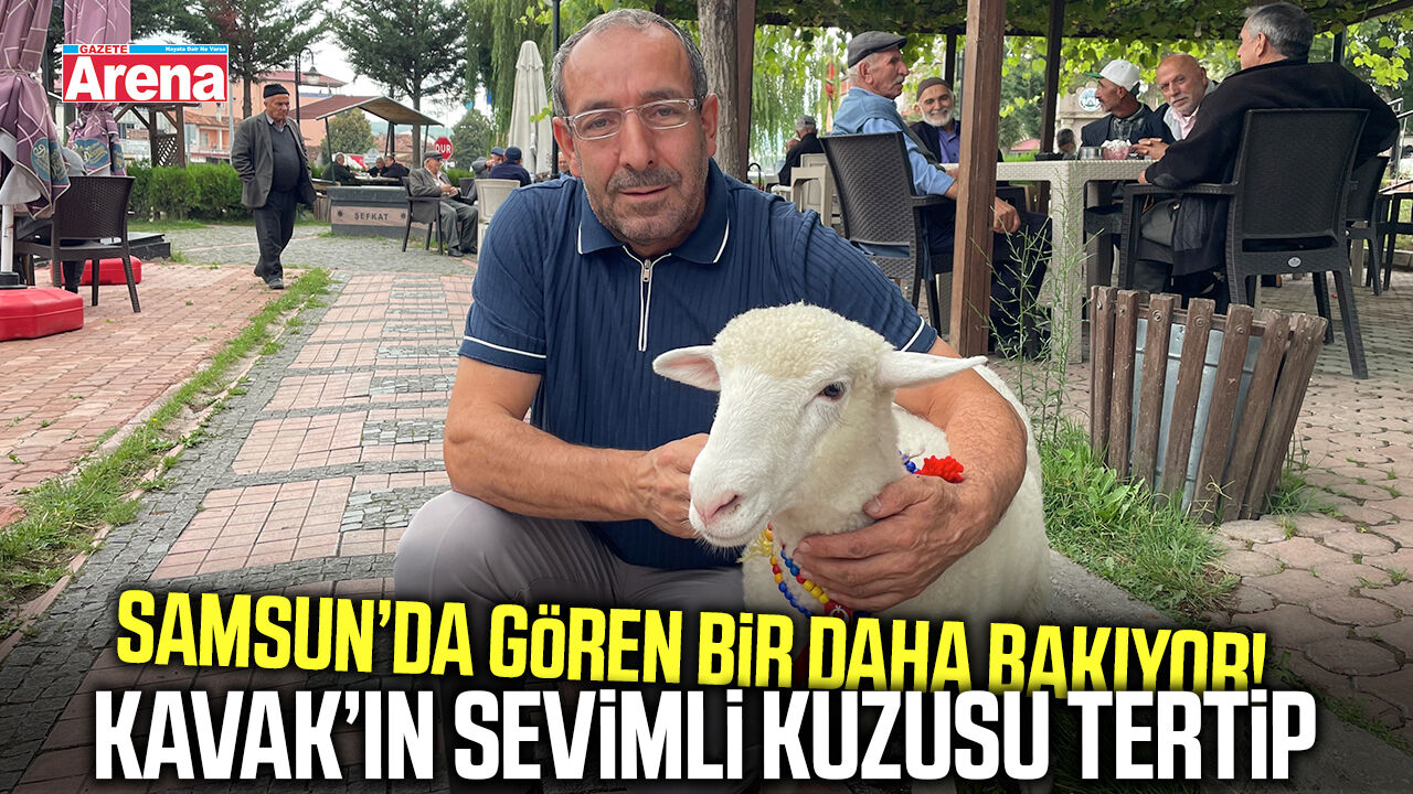 Samsun’da gönülleri fethetti! Kavak’ın maskotu Tertip