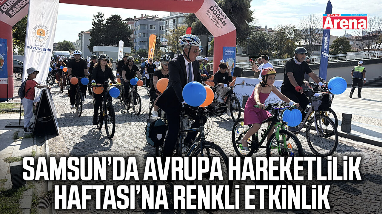 Samsun’da Avrupa Hareketlilik Haftası’na renkli etkinlik