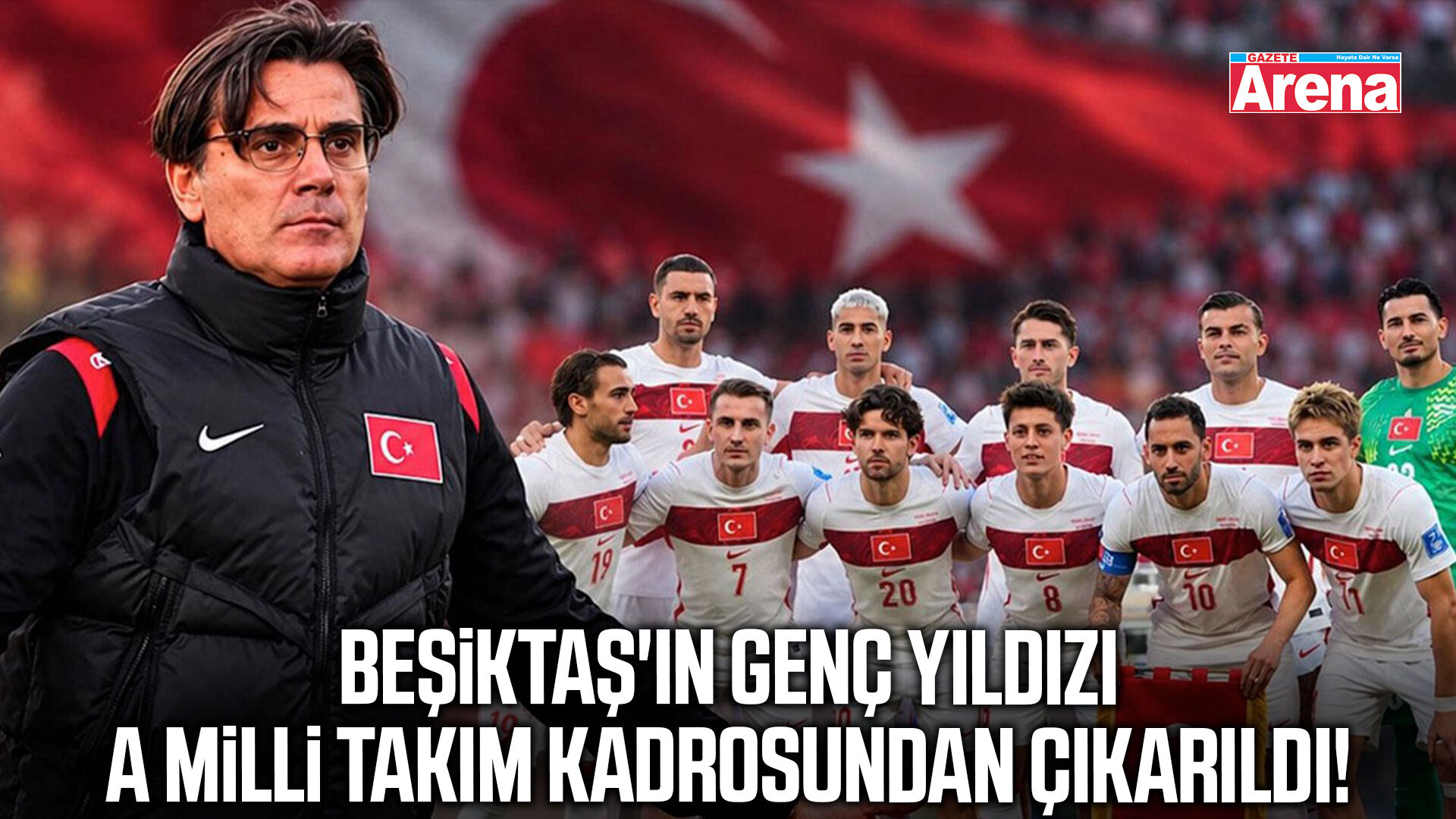 Beşiktaş'ın genç yıldızı A Milli Takım kadrosundan çıkarıldı!