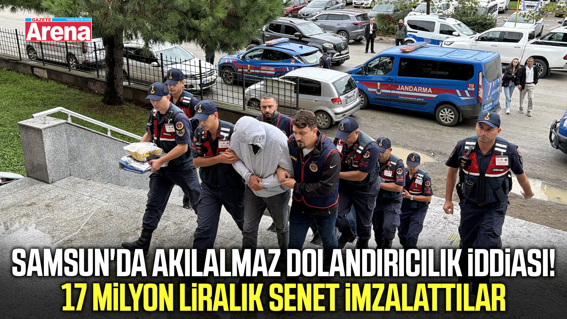Samsun'da 17 milyon liralık dolandırıcılık! 4 şüpheli yakalandı