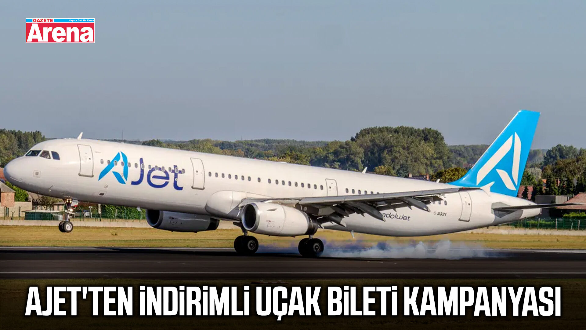 AJet'ten indirimli uçak bileti kampanyası
