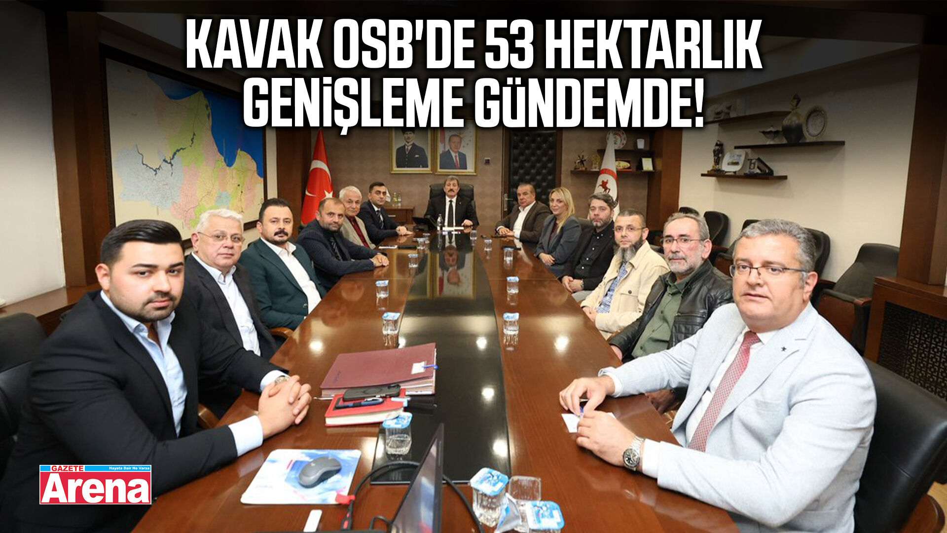 Kavak OSB'de 53 hektarlık genişleme gündemde!