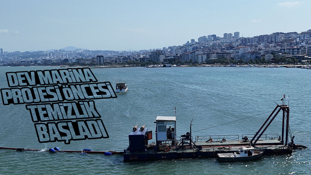 Samsun’da deniz tabanı için kapsamlı temizlik başladı