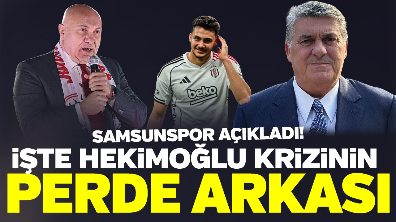 Samsunspor, Hekimoğlu krizinin perde arkasını açıkladı