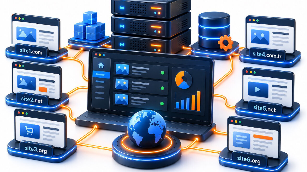 Birden Fazla Web Sitesi Yönetiminde Altyapı Seçiminin Önemi