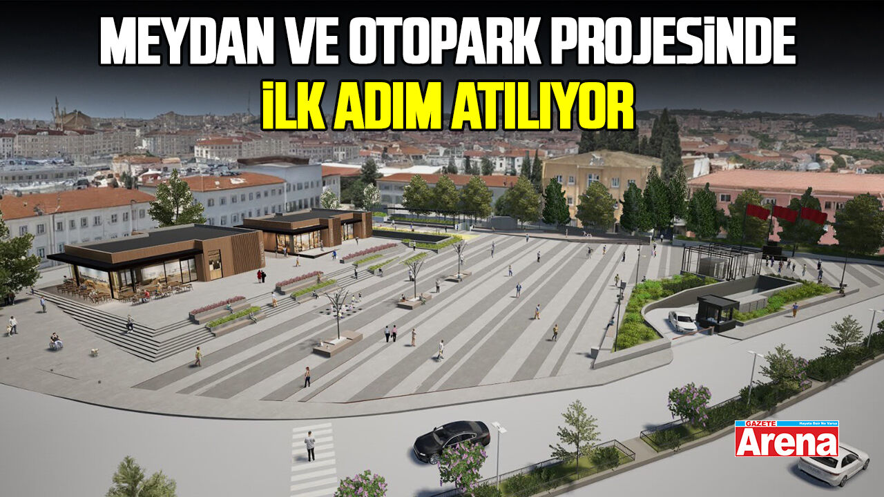 Samsun Vezirköprü’de meydan ve otopark projesinde ilk adım atılıyor