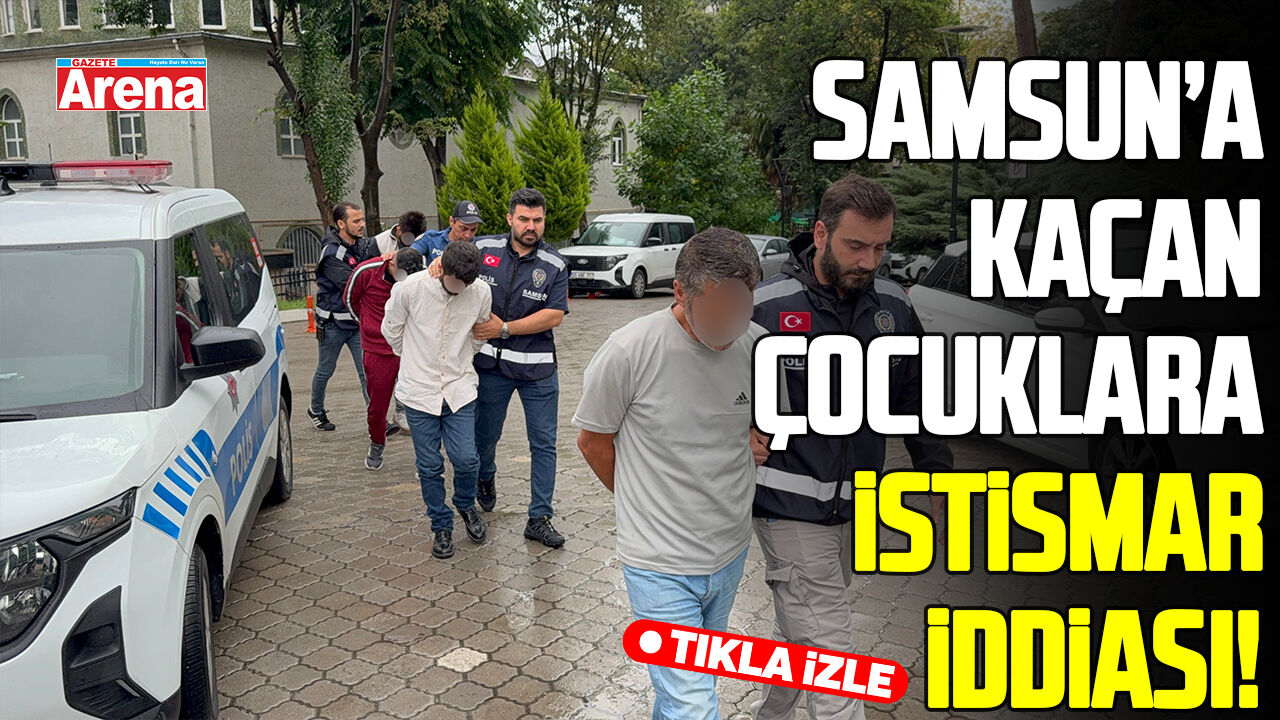Fasulye kamyonuyla Samsun'a kaçan çocuklara istismar iddiası!