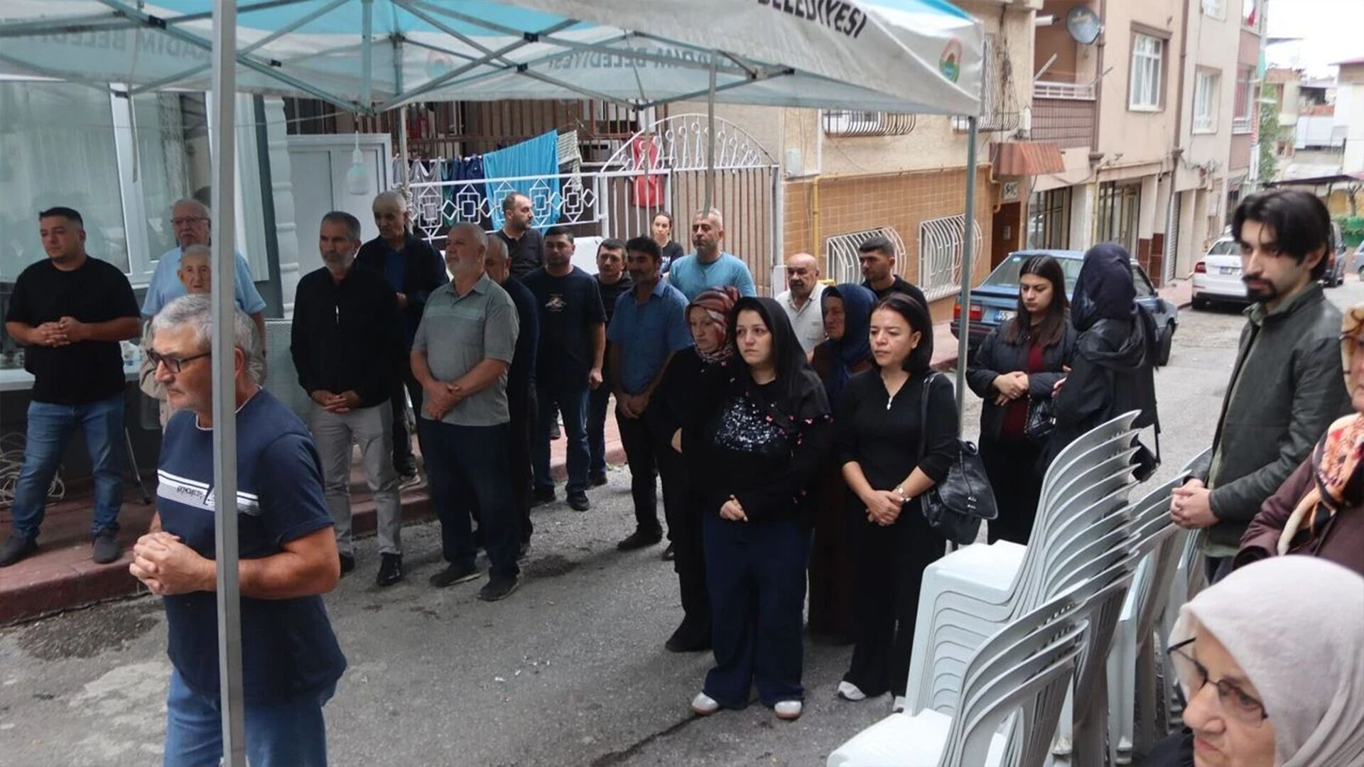 Samet Özen'in babası Cevat Özen'e veda