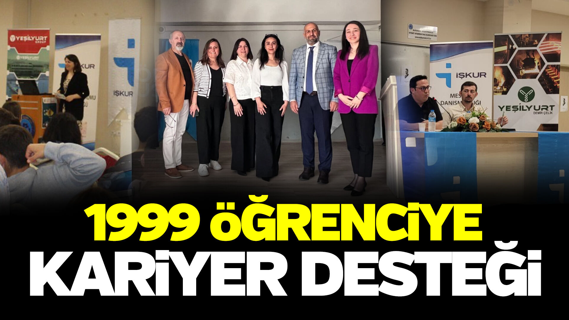 Samsun'da 1999 öğrenciye kariyer desteği