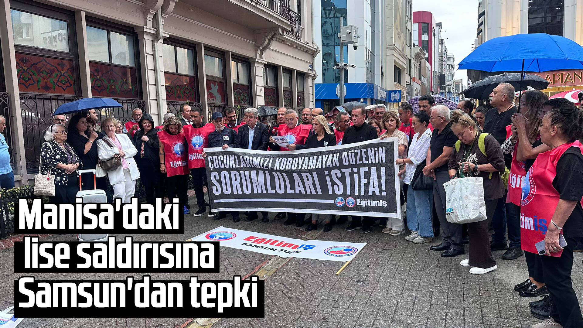 Manisa'daki lise saldırısına Samsun'dan tepki