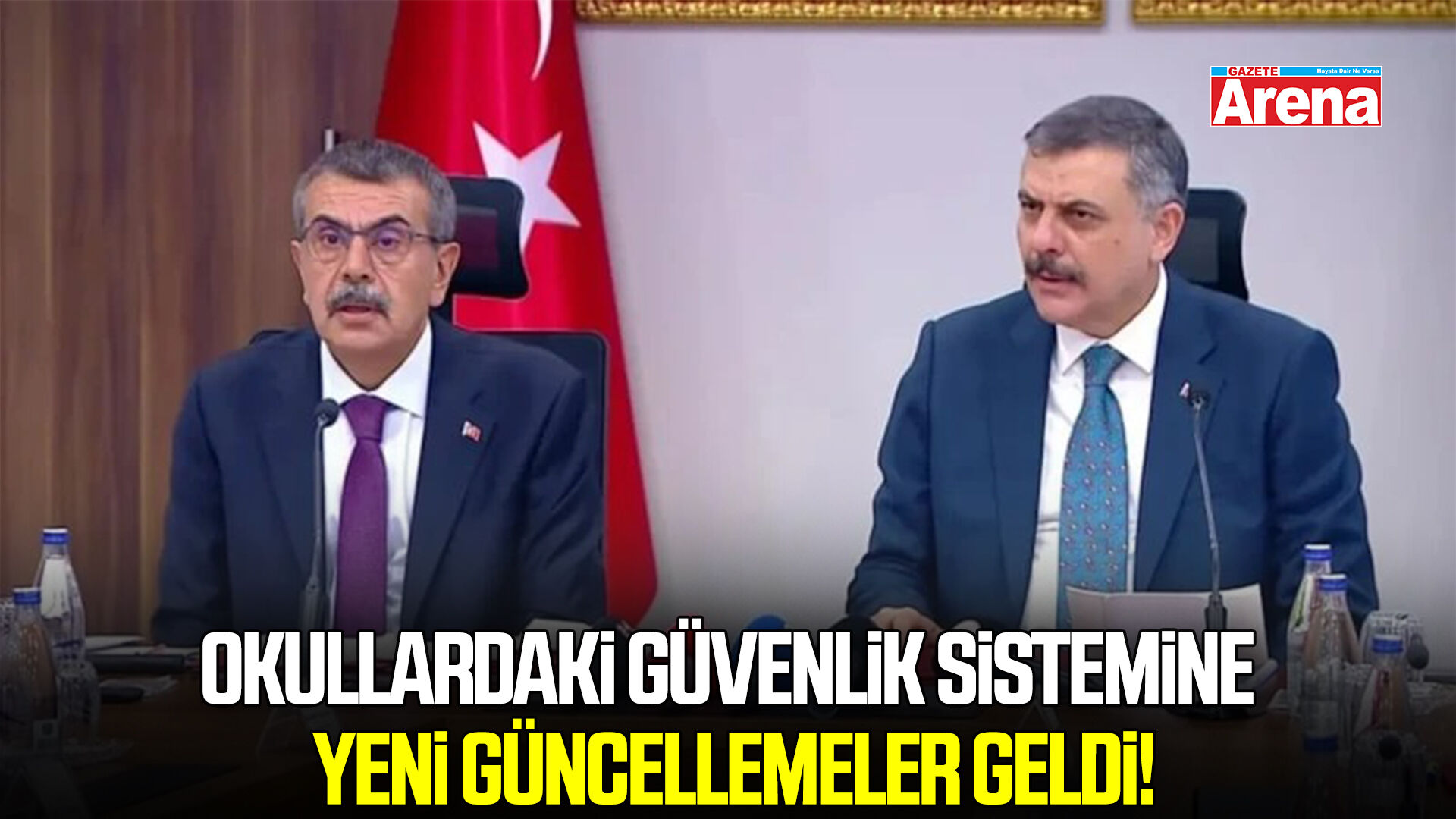 Okullardaki güvenlik sistemine yeni güncellemeler geldi!