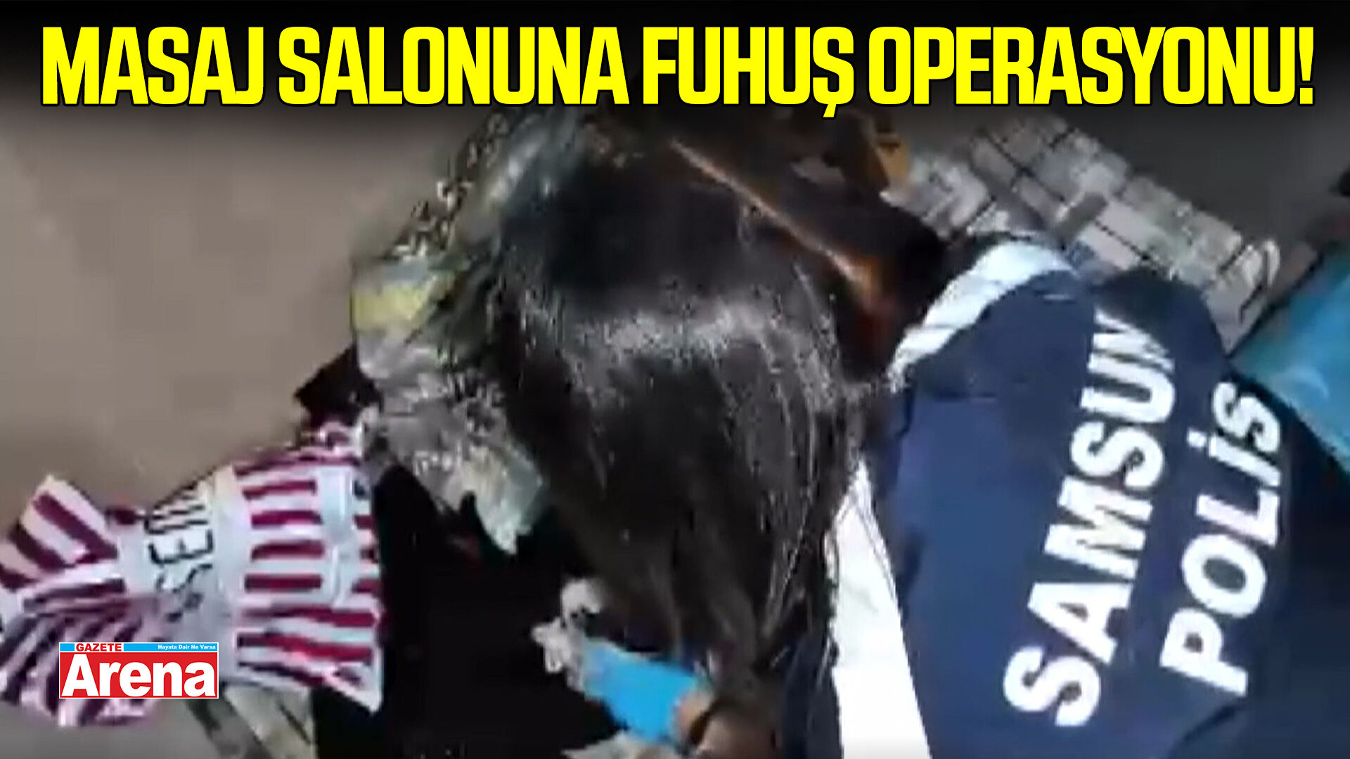 Samsun'da masaj salonuna fuhuş operasyonu! 3 tutuklama