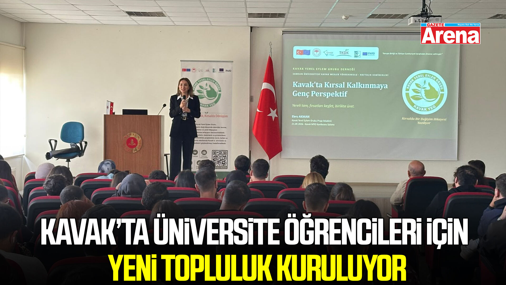 Kavak’ta üniversite öğrencileri için yeni topluluk kuruluyor