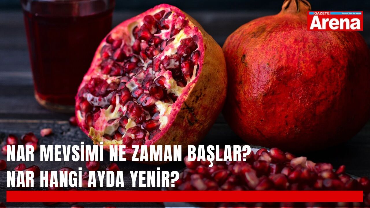 Nar mevsimi ne zaman başlar? Nar hangi ayda yenir?