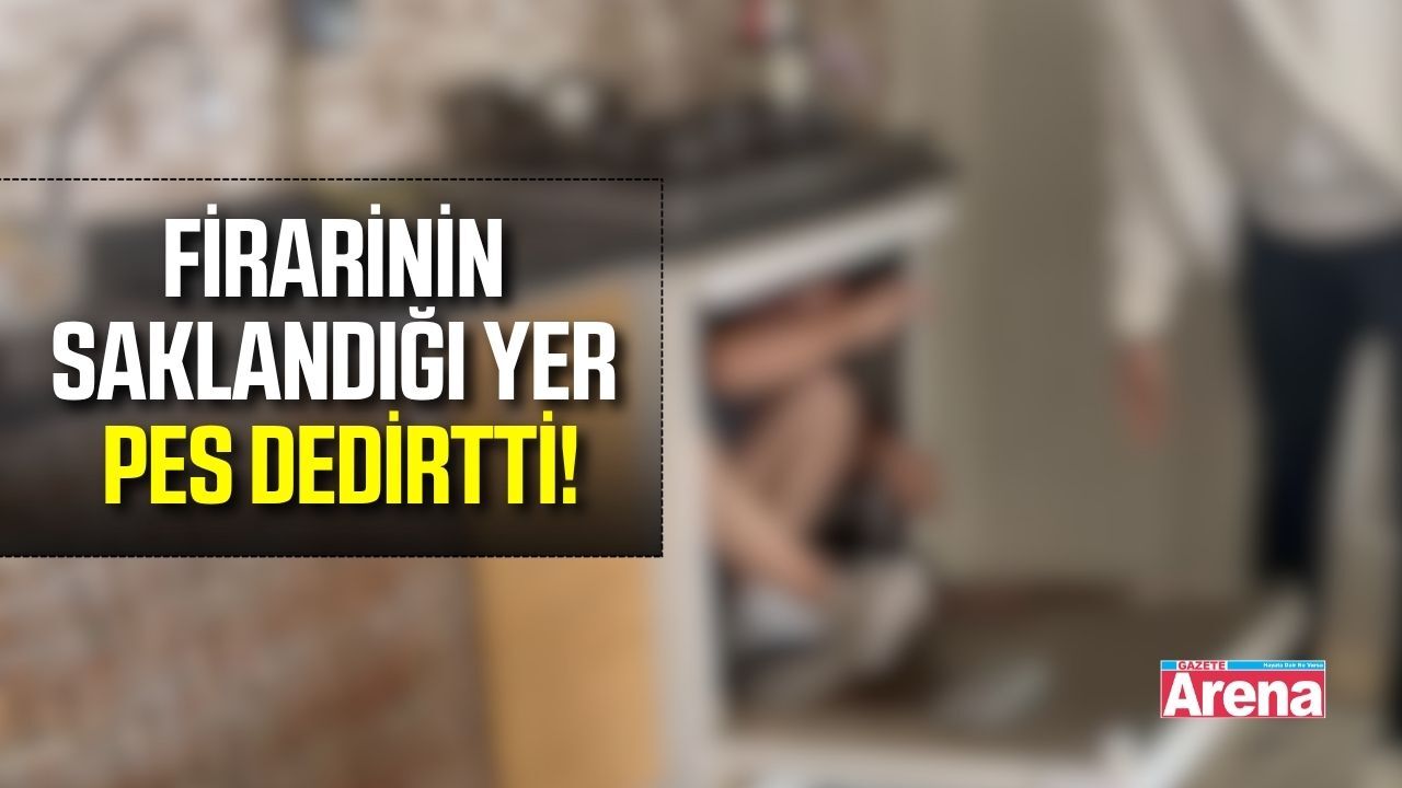 Polisi bile şaşırtan saklanma yöntemi! 31 yıllık hükümlü böyle yakalandı