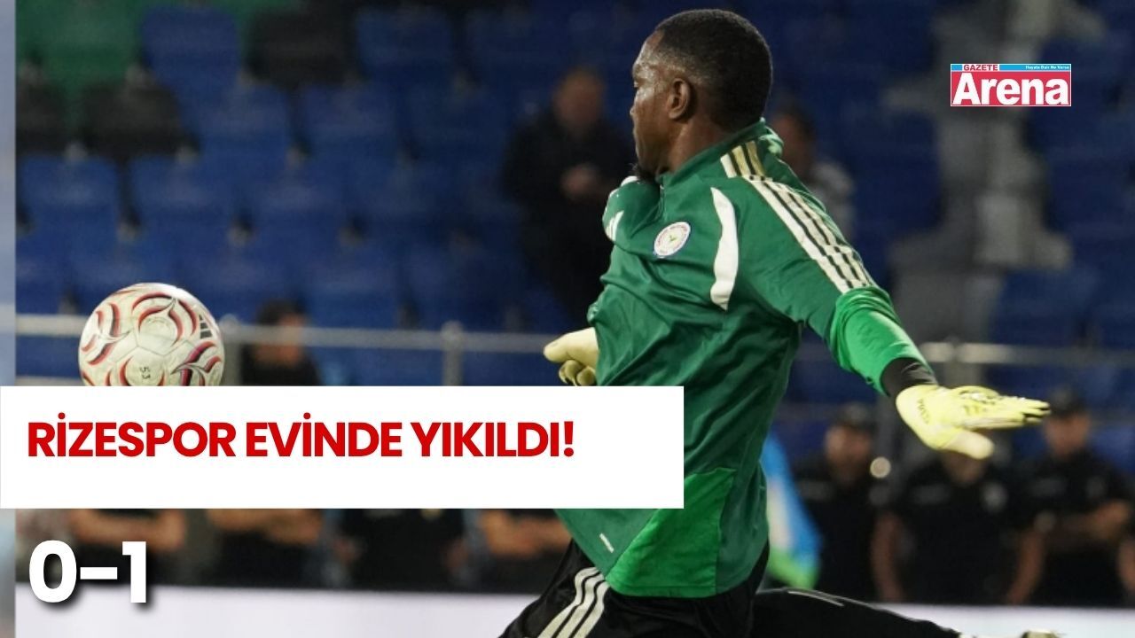 Çaykur Rizespor-Alanyaspor maç sonucu: 0-1