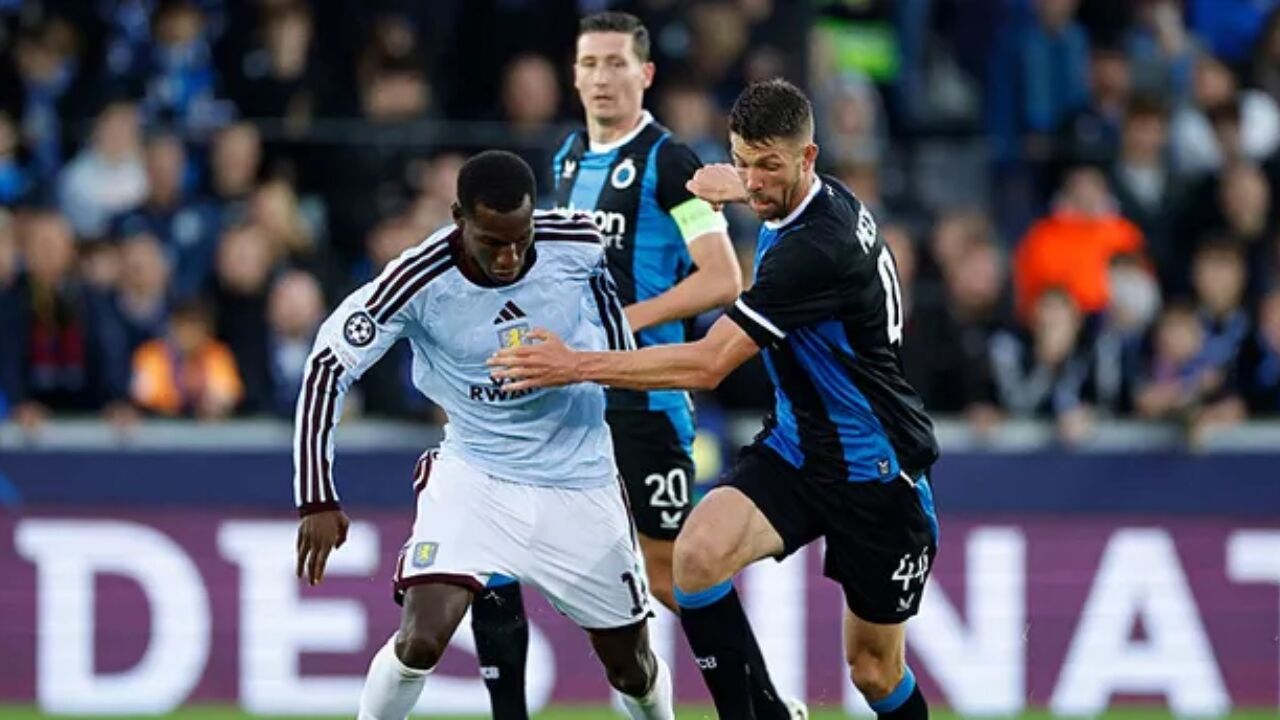 Şampiyonlar Ligi’nde Aston Villa, Club Brugge’ü Devirdi (2)