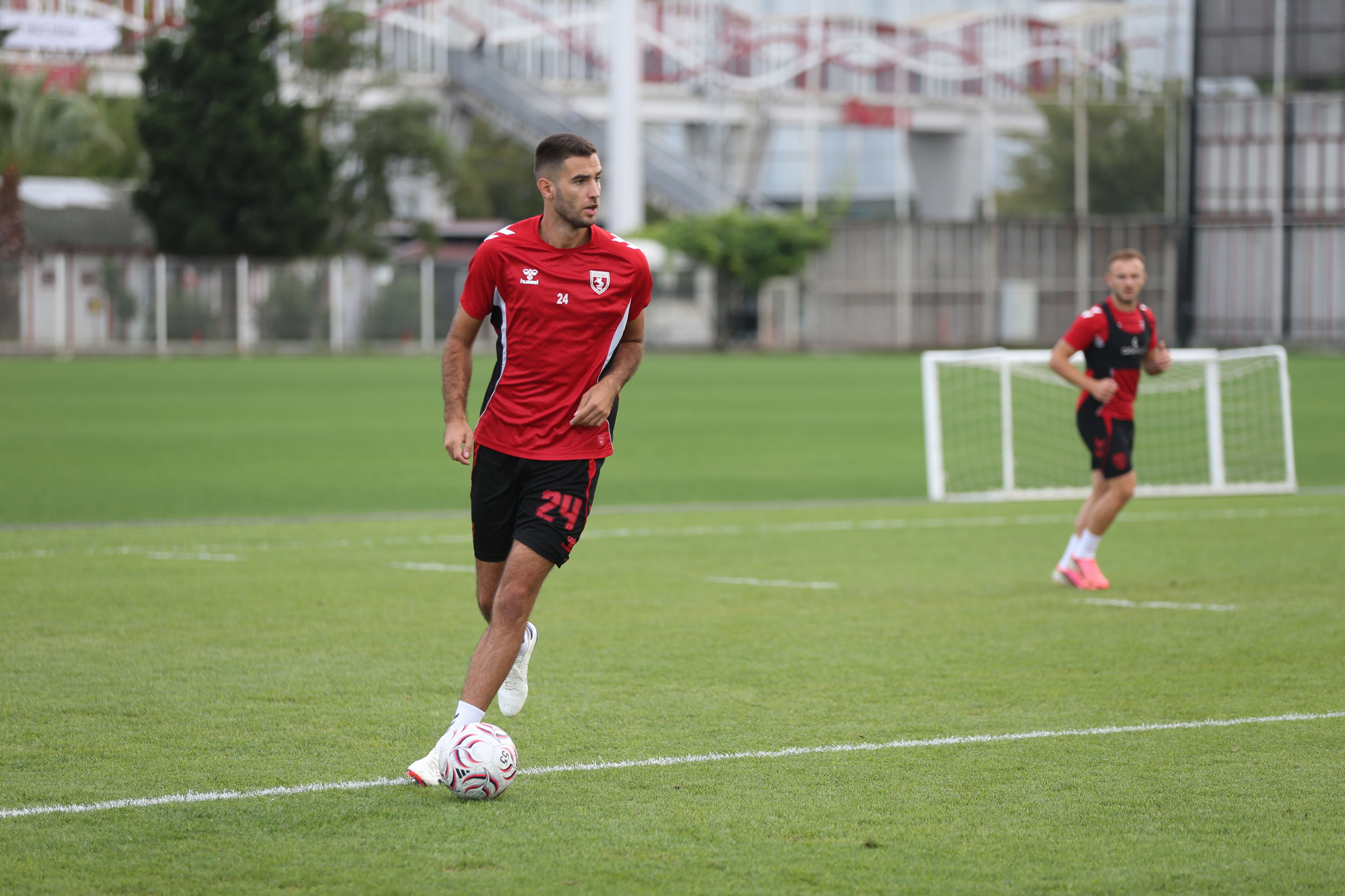 Samsunspor, Kocaelispor Maçı Hazırlıklarına Başladı (3)