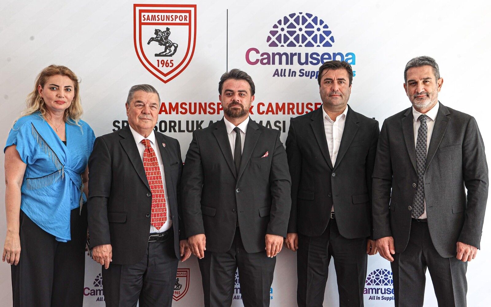 Samsunspor ile Camrusepa arasındaki sponsorluk anlaşması yenilendi-6