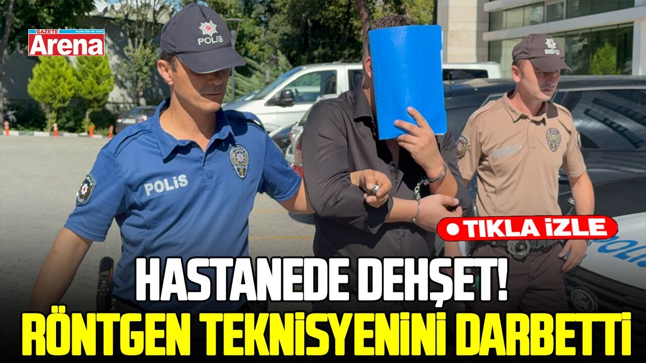 Samsun'da hastane dehşeti!  Röntgen teknisyenini su ısıtıcısıyla darbetti
