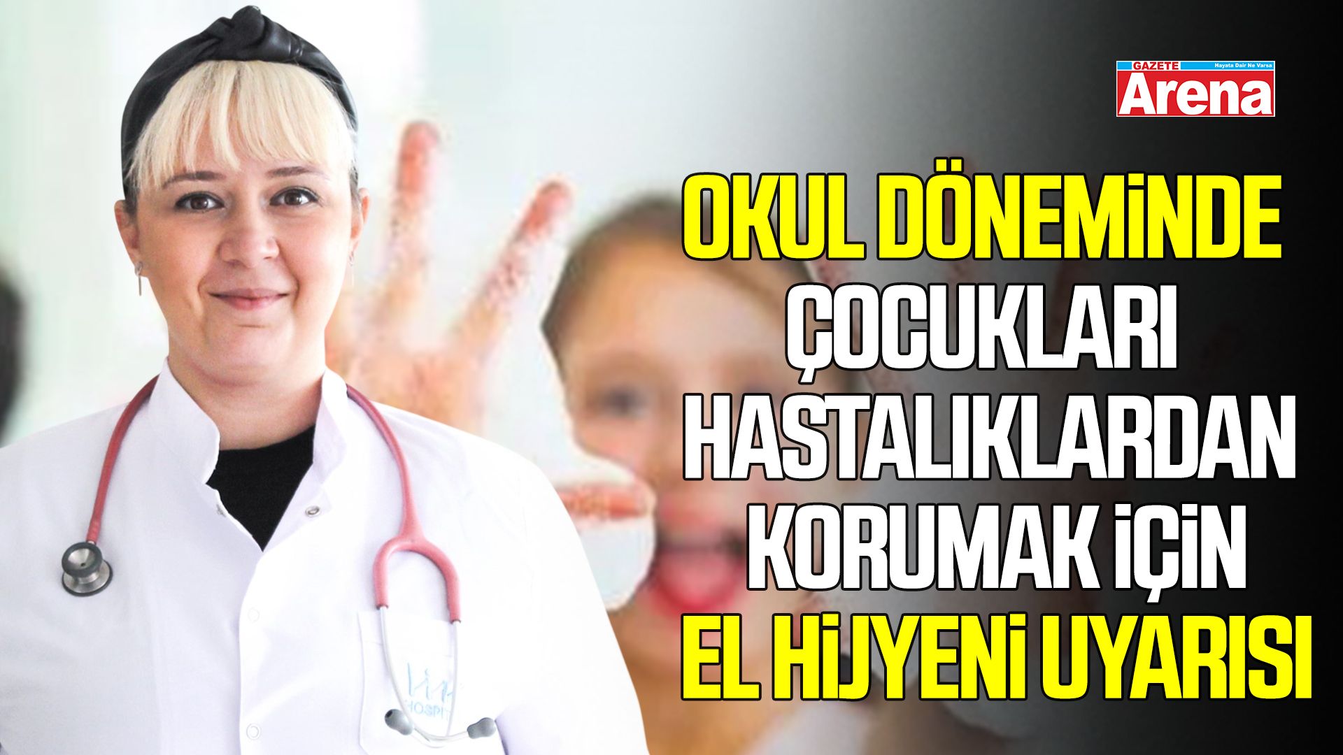 Samsun’da çocuklara el hijyeni uyarısı