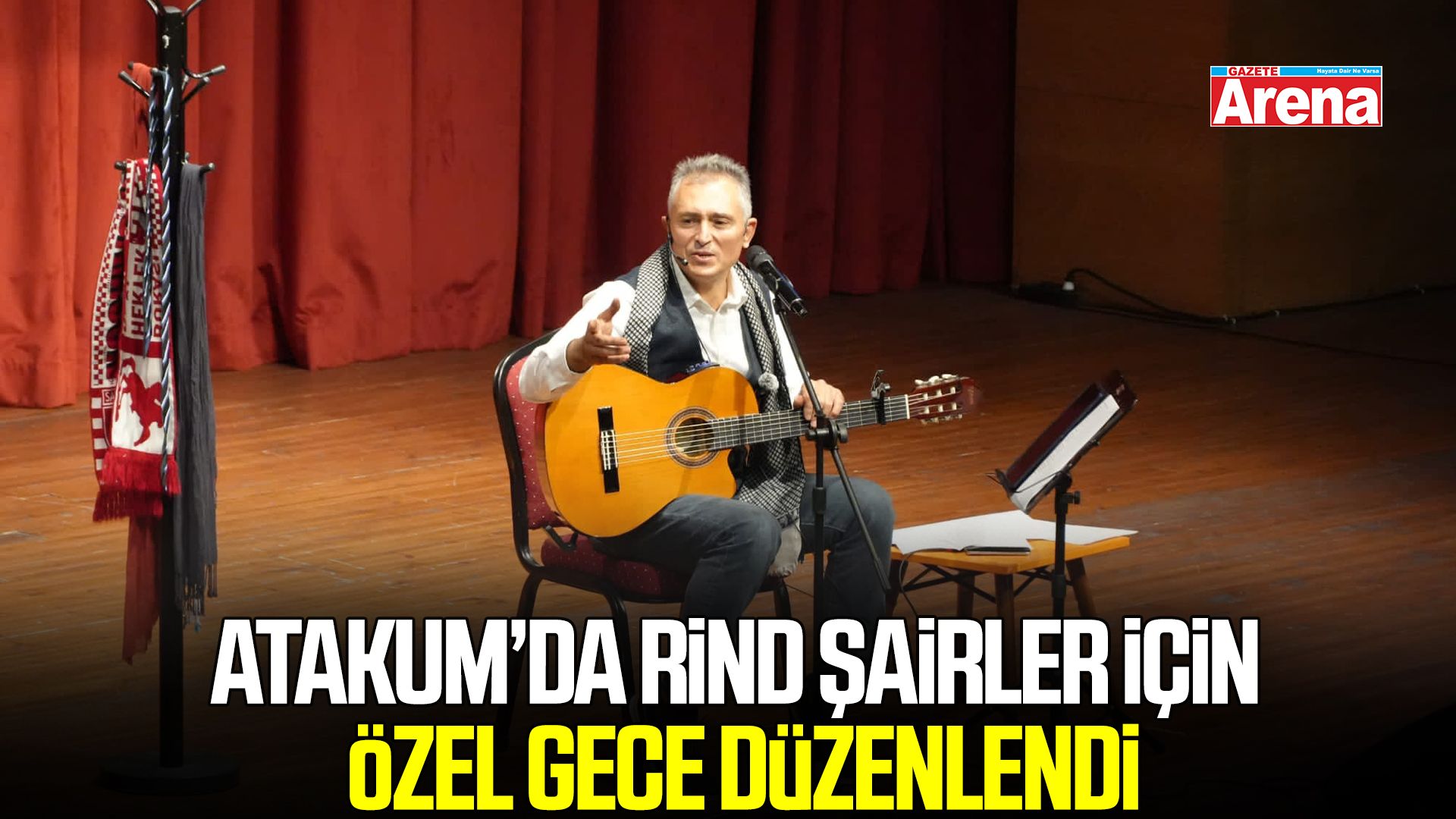 Atakum’da rind şairler için özel gece düzenlendi