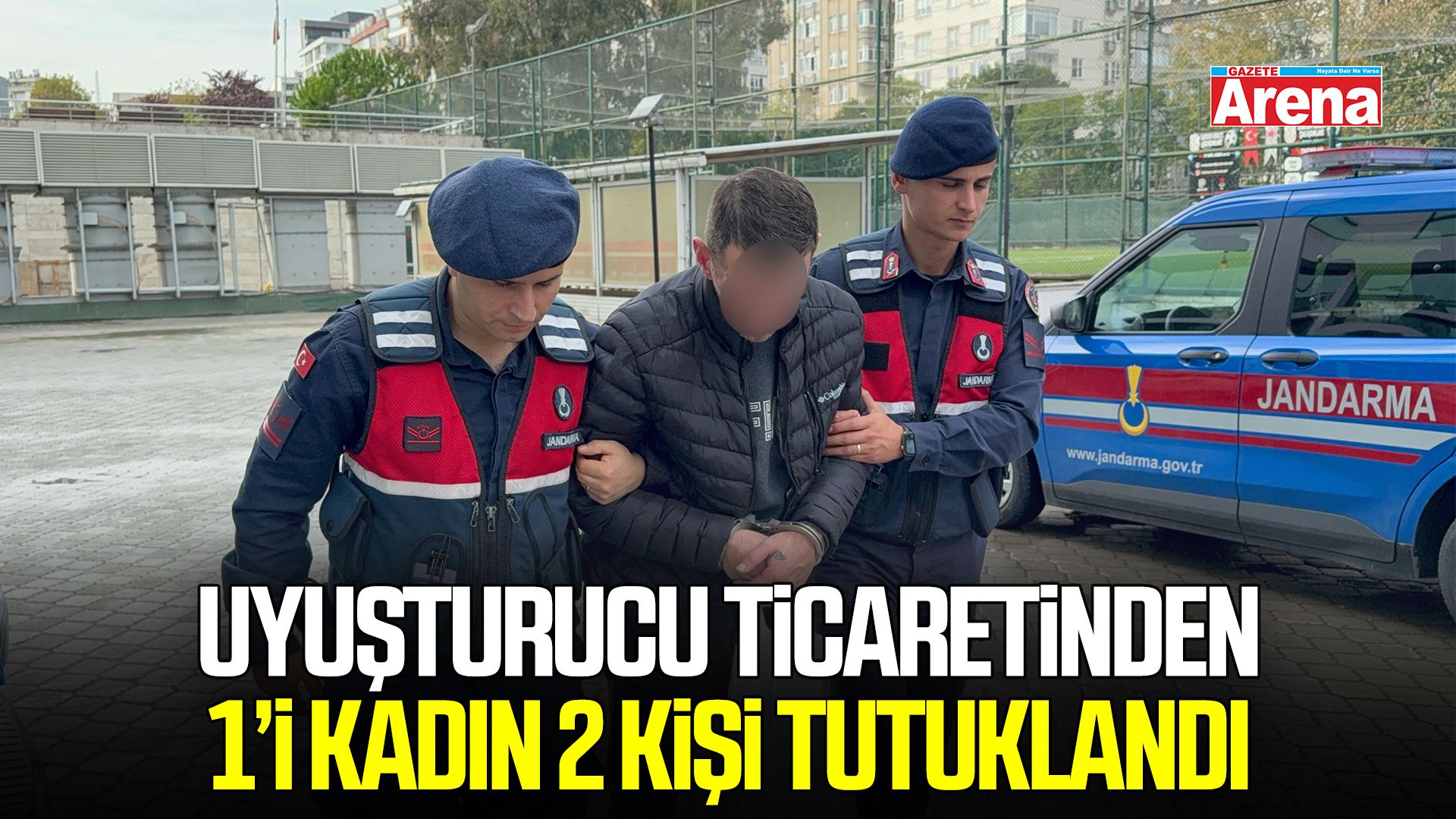 Samsun’da uyuşturucu ticaretinden 1’i kadın 2 kişi tutuklandı