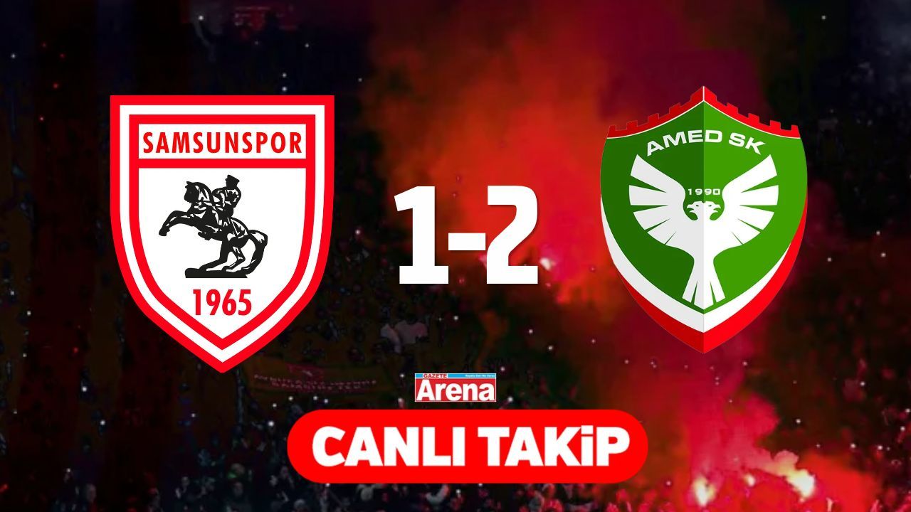 Samsunspor - Amed SK maçı CANLI ANLATIM