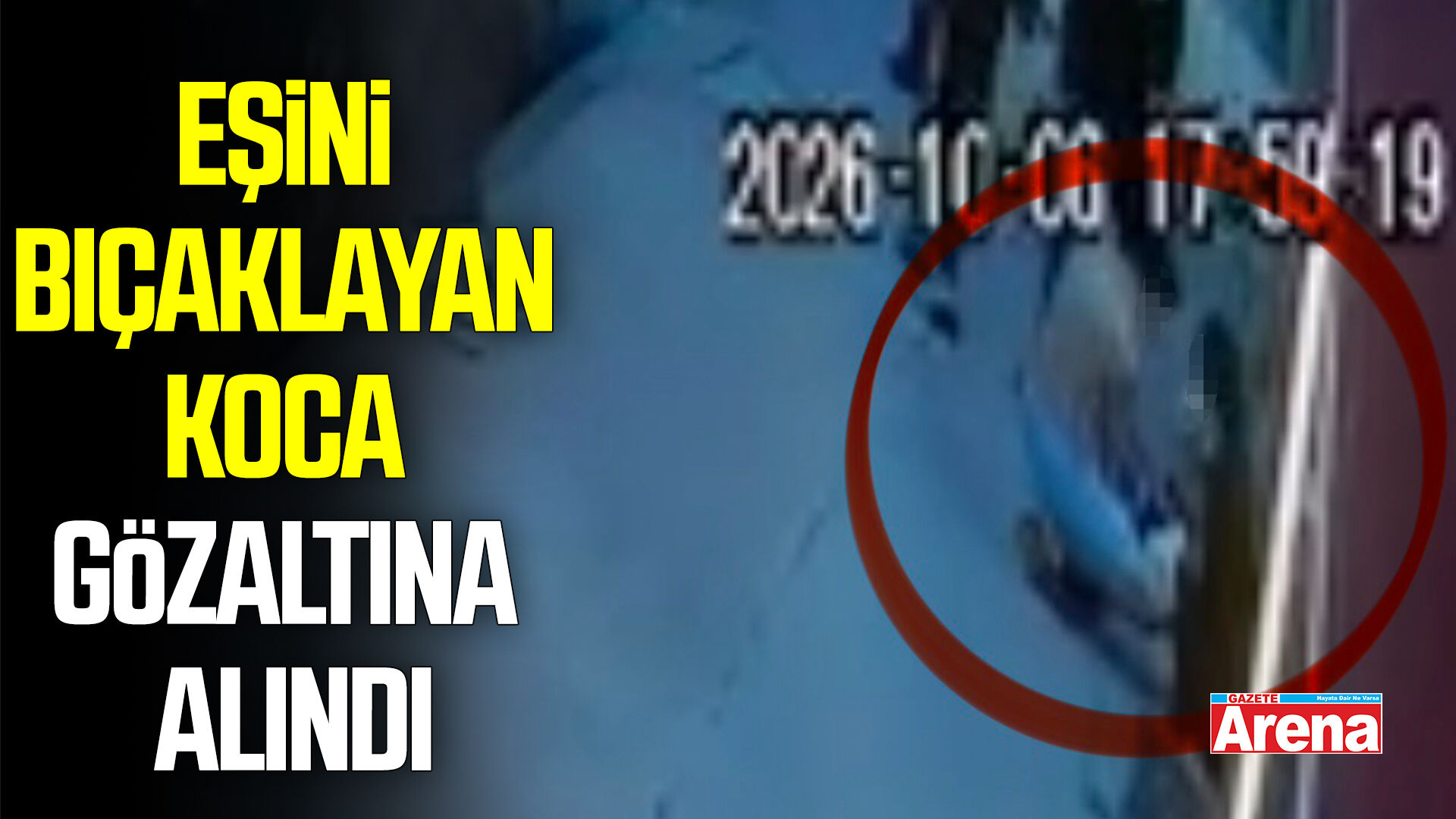 Samsun’da eşini bıçaklayan koca gözaltına alındı