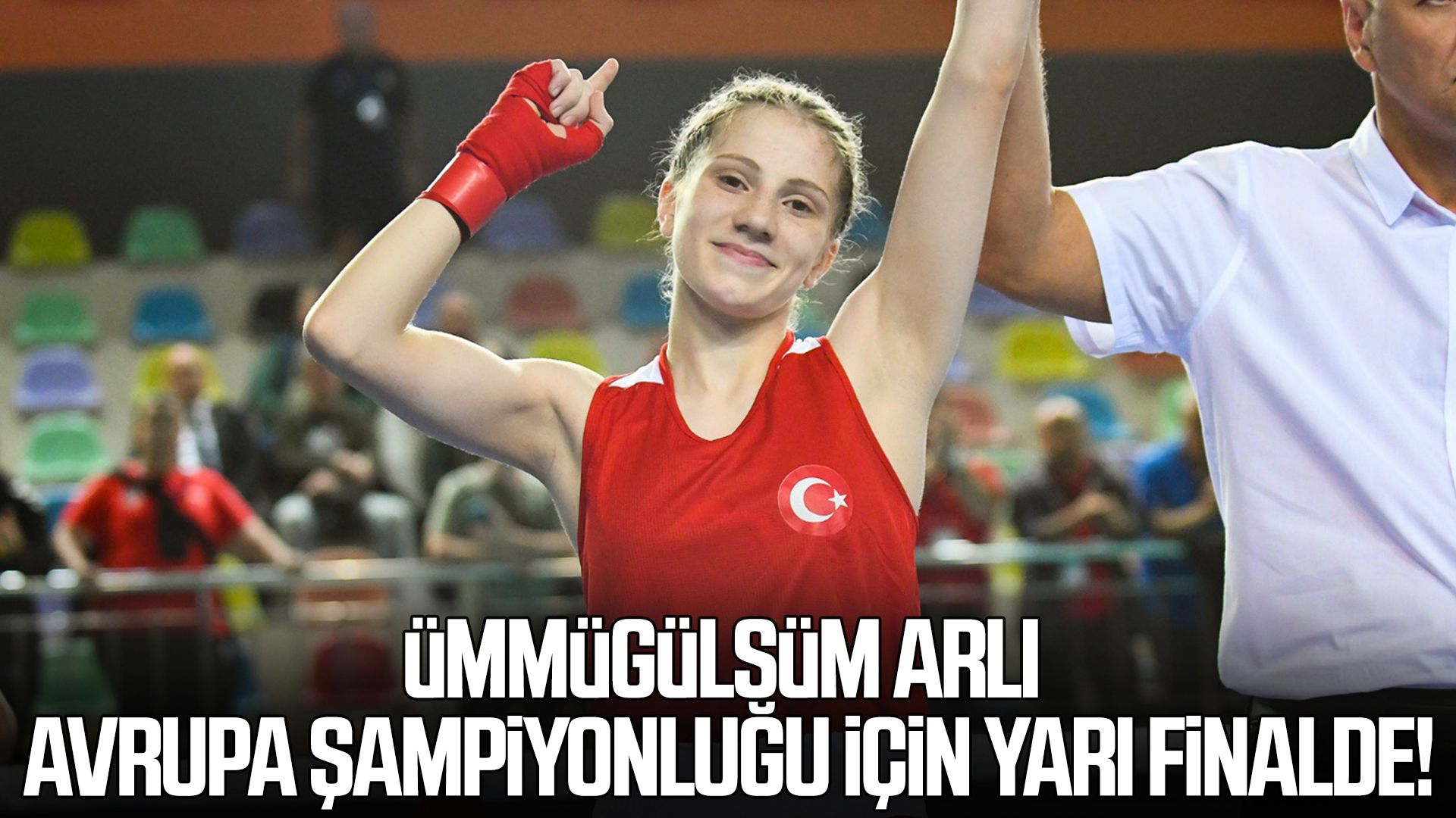 Samsunsporlu Ümmügülsüm Arlı Avrupa Şampiyonluğu yolunda!