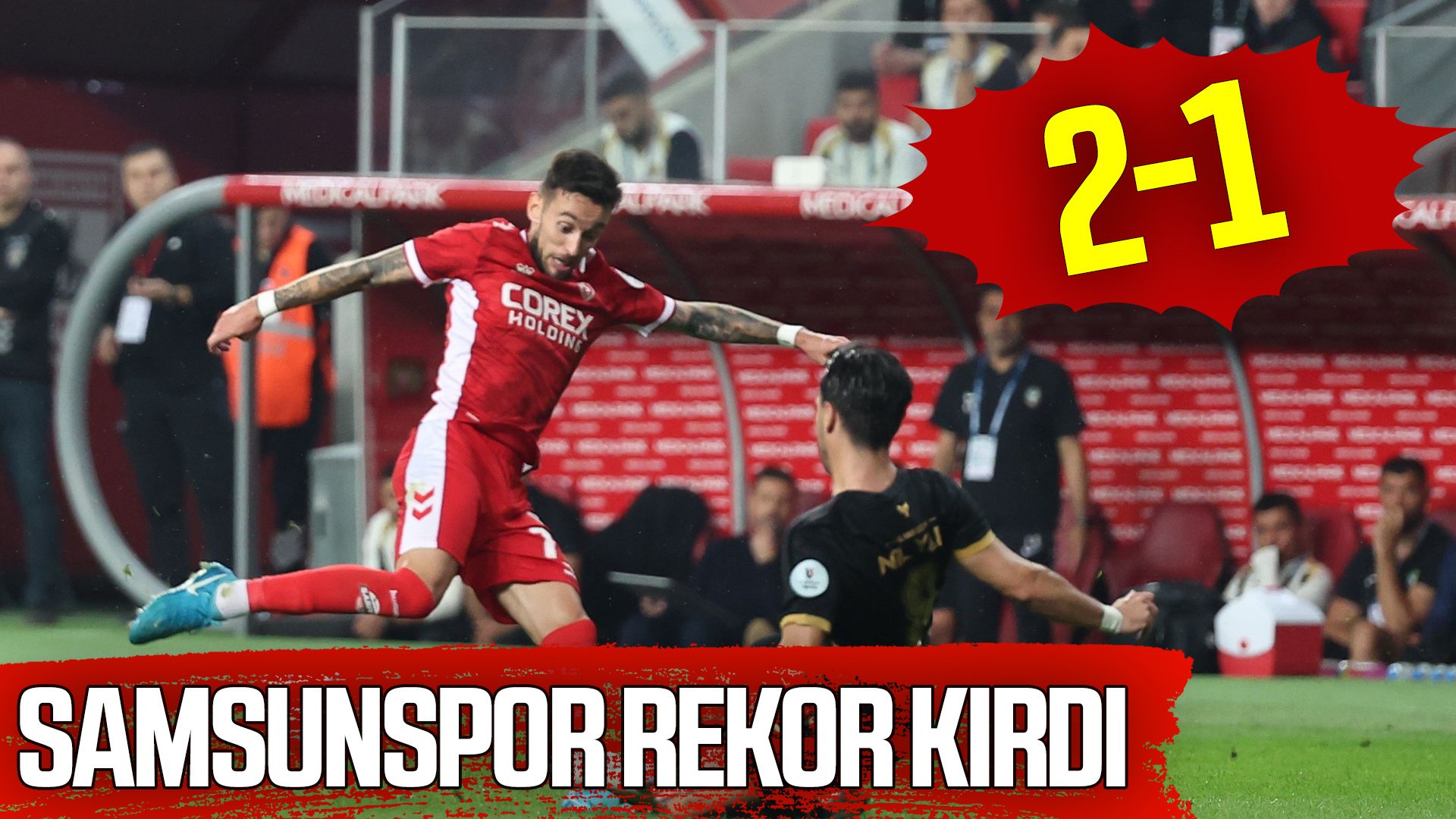 Samsunspor, Amed SK karşısında yıkıldı!