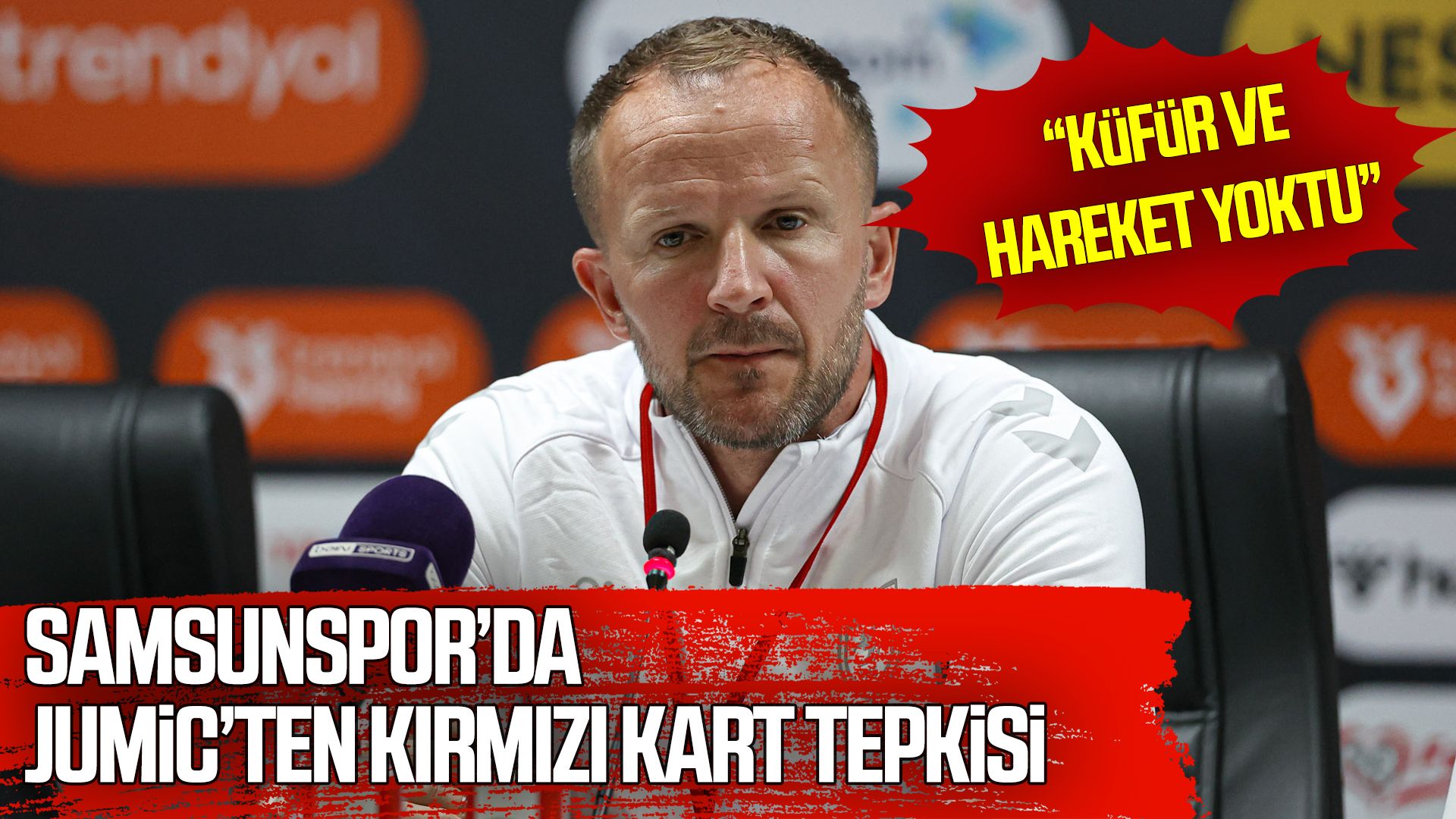 Samsunspor’un yardımcı antrenörü Jumic’ten maç sonu açıklaması