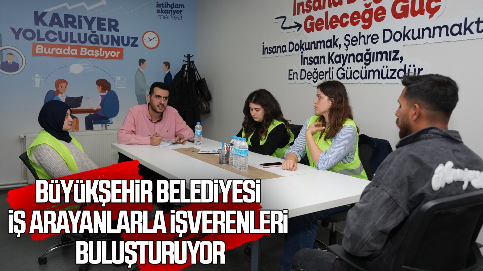 Samsun Büyükşehir Belediyesi iş arayanlarla işverenleri buluşturuyor