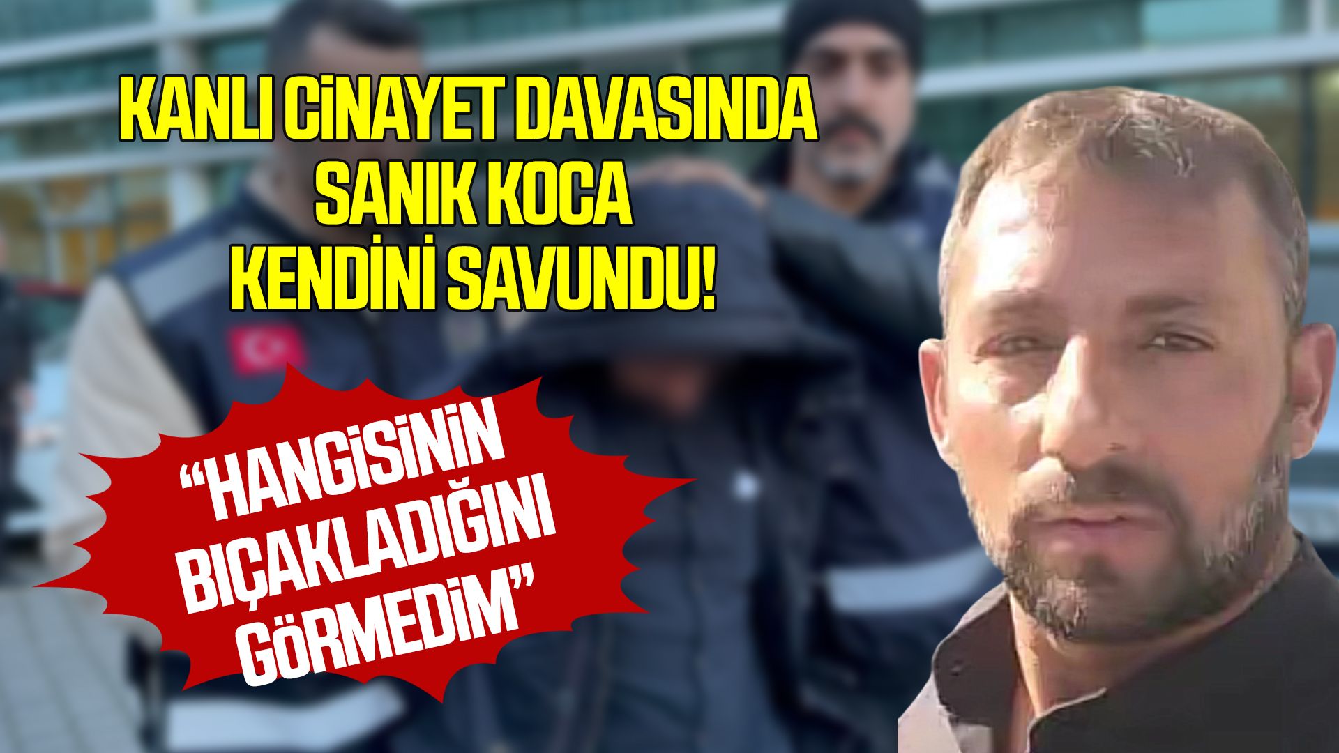 Ferit Marhan cinayetinde sanık kocadan dikkat çeken iddia