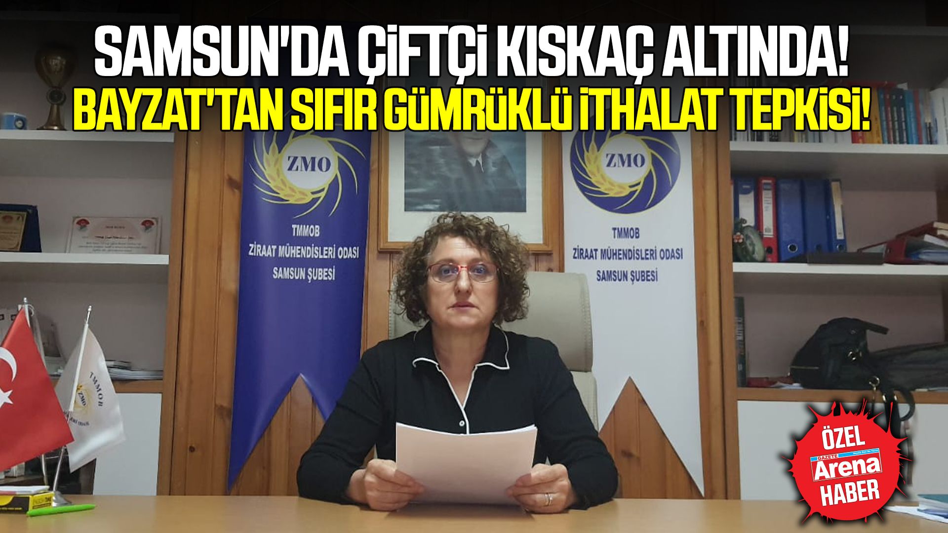 Samsun'da çiftçi sıfır gümrüklü ithalat kıskacında!