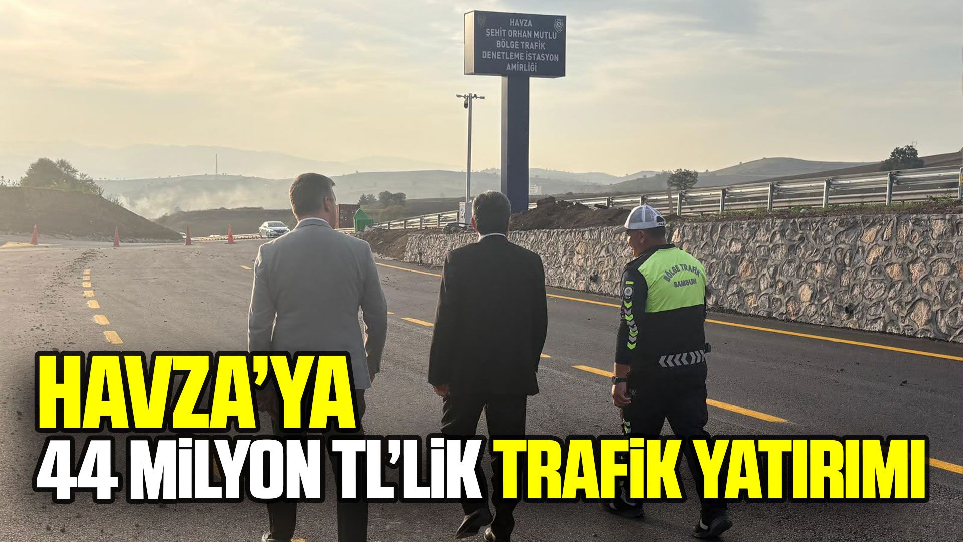 Samsun’da 44 milyon TL’lik trafik denetim istasyonu hizmete girdi