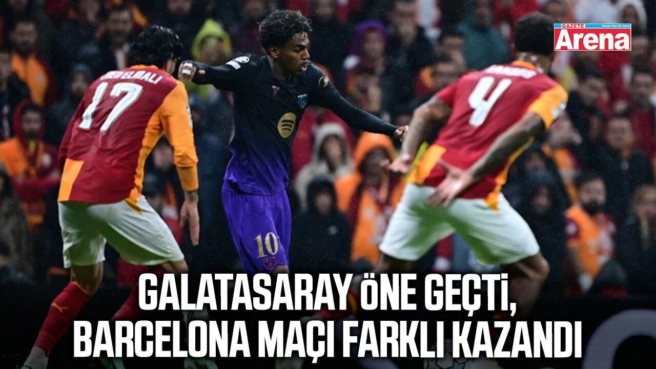 Şampiyonlar Ligi'nde Galatasaray'a Barcelona darbesi