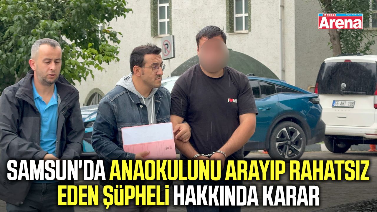 Samsun'da anaokulunu telefonla rahatsız etti! Gözaltına alındı
