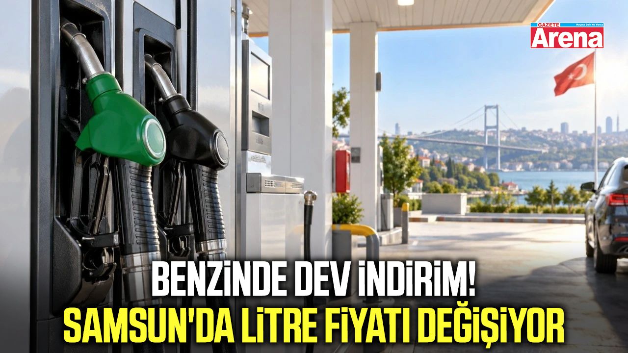 Benzinde dev indirim! Samsun'da litre fiyatı değişiyor