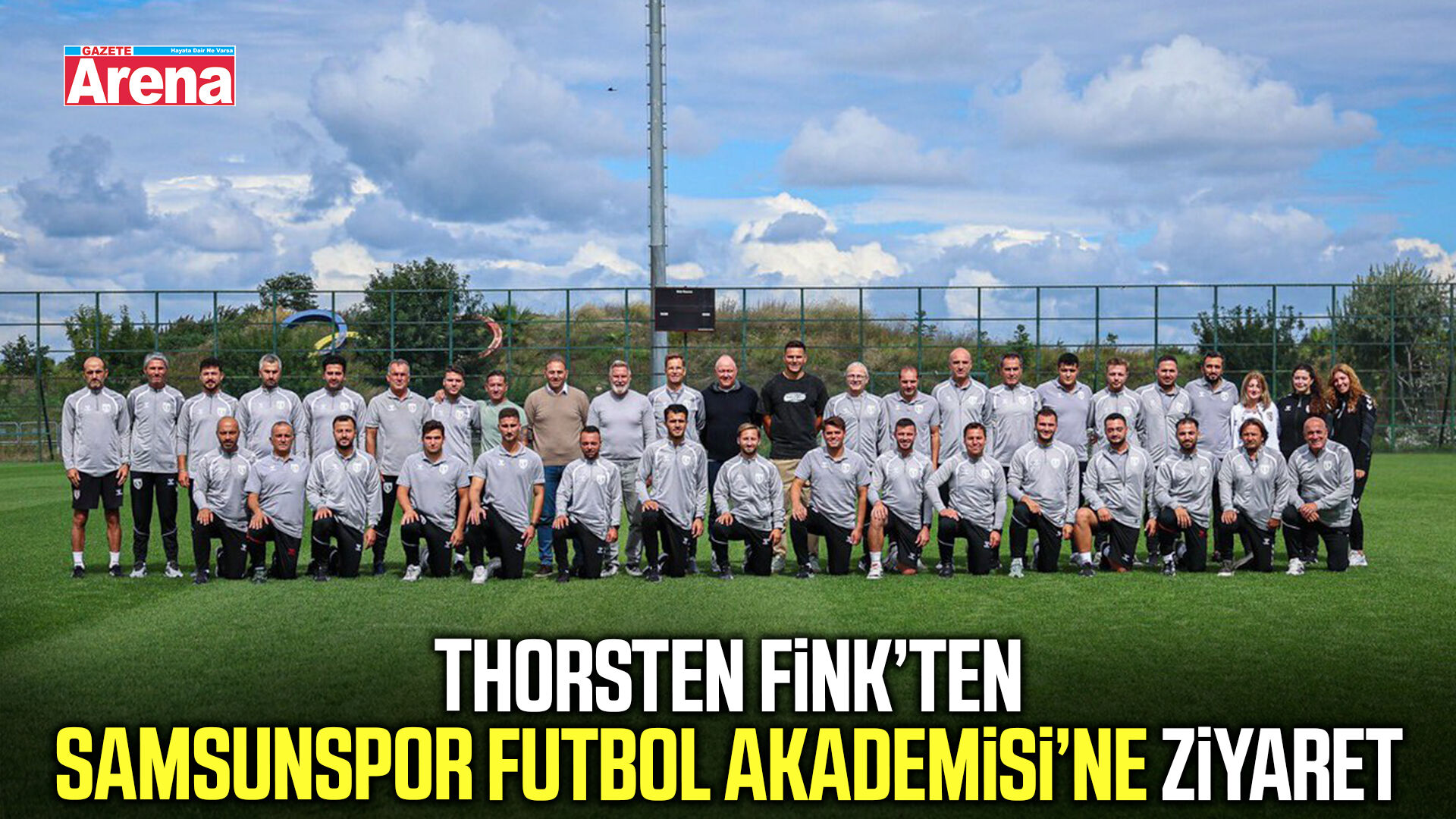 Thorsten Fink’ten Samsunspor Futbol Akademisi’ne ziyaret