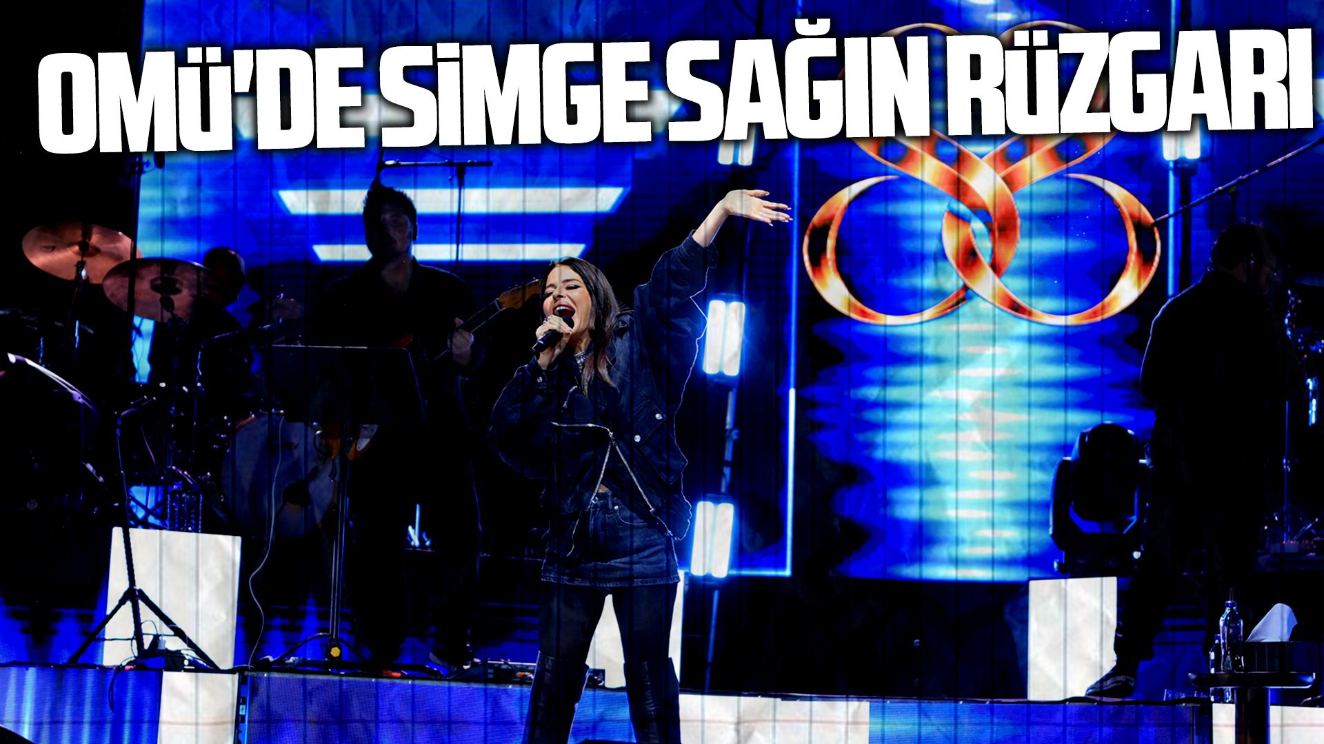 OMÜ'de Simge Sağın rüzgarı esti