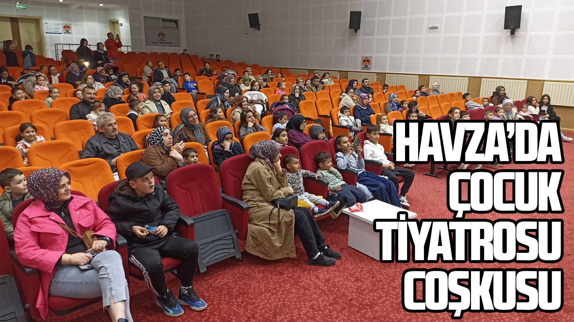 Samsun'da çocuk tiyatrosu coşkusu