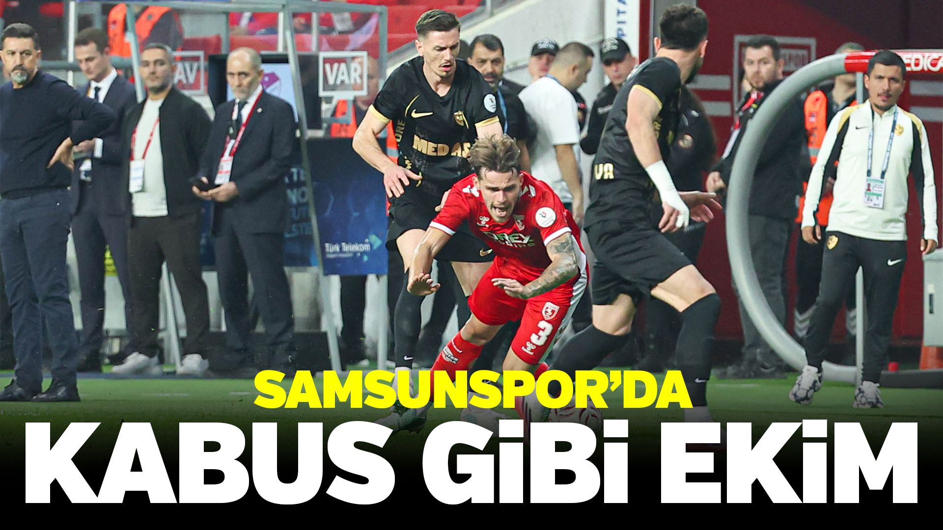 Samsunspor'da ekim ayı kabusa döndü!