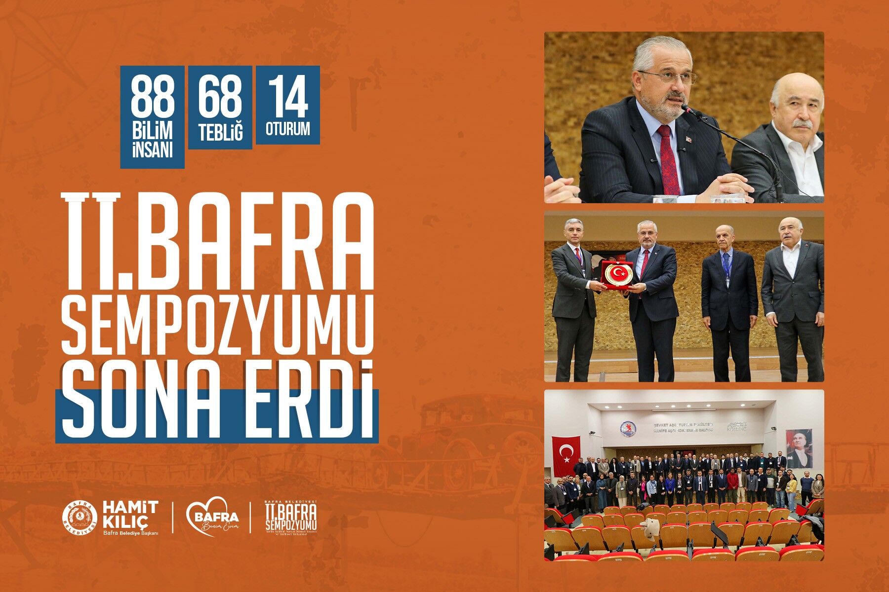 2. Bafra Sempozyumu sona erdi