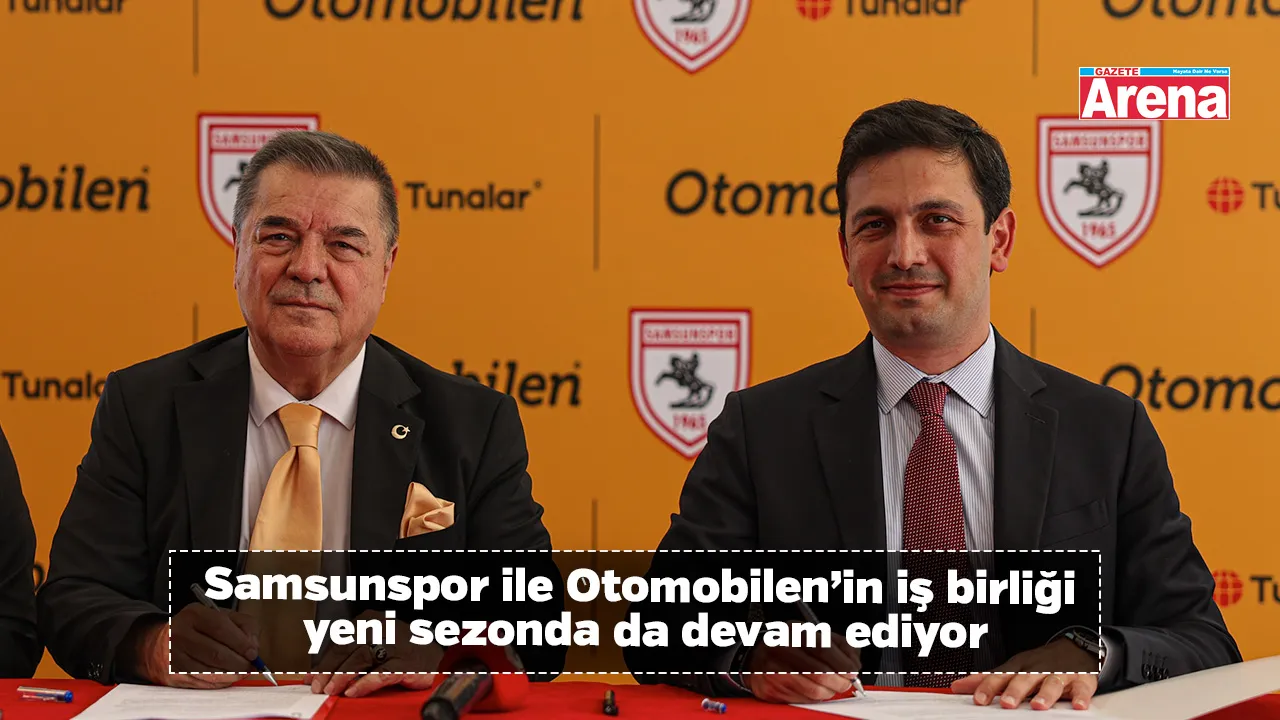 Samsunspor ile Otomobilen’in iş birliği yeni sezonda da devam ediyor