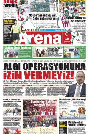 30 Ekim 2025 Perşembe