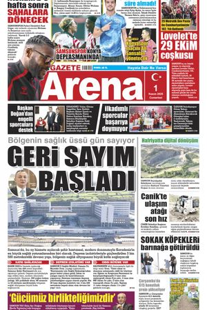 1 Kasım 2025 Cumartesi