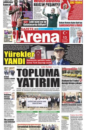 13 Kasım 2025 Perşembe