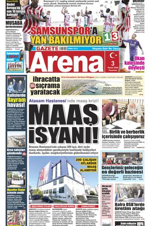 3 Kasım 2025 Pazartesi