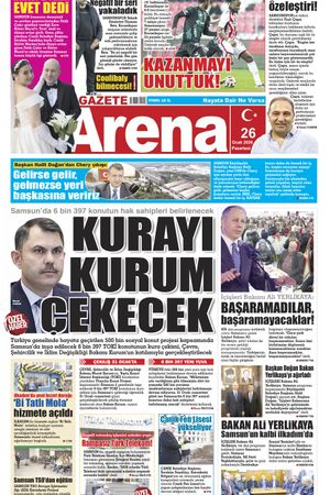 26 Ocak 2026 Pazartesi